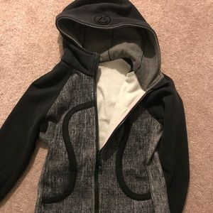 Black and Grey Lulu Lemon Sweatshirt